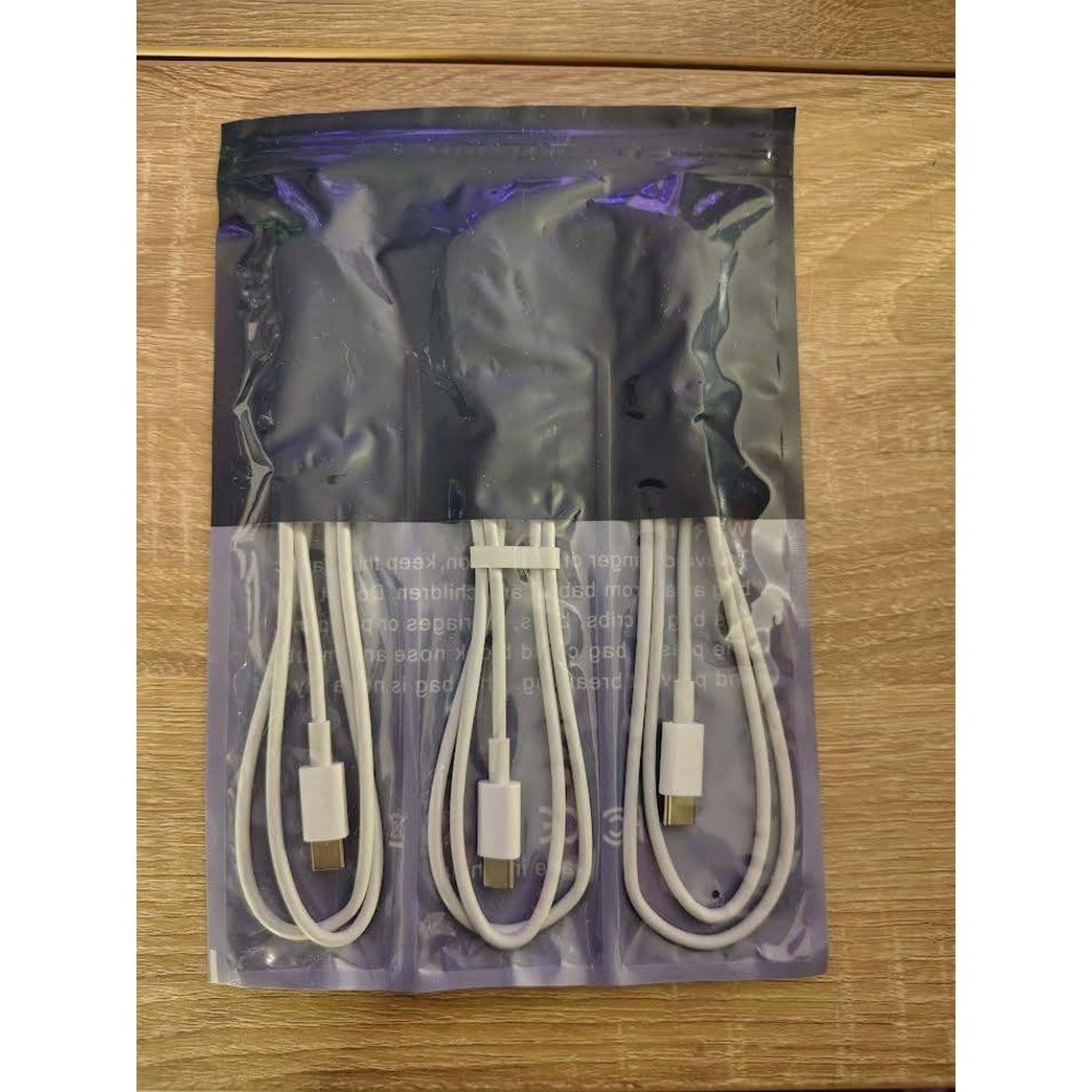 Apple USB C to Lightning Cable White‎ 3 Pack 3ft Certified MFi